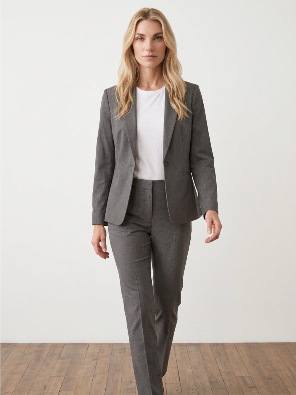 NWT ANTONIO MELANI Black Plaid Blazer